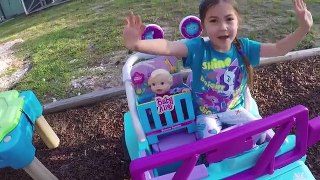 BIG Egg Surprise Opening Baby Alive dolls Frozen Elsa Ride-On Toys & Babies Nursery My Baby All Gone