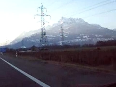 Première neige hiver 2007-2008