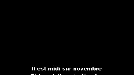 Louane - Midi sur novembre (Paroles)