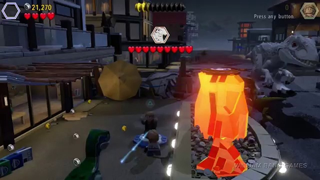 LEGO: Jurassic World - Epi 12 - T-Rex VS Indominus Rex Last Boss Battle + Ending