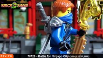 LEGO Ninjago Battle for Ninjago City Review : LEGO 70728