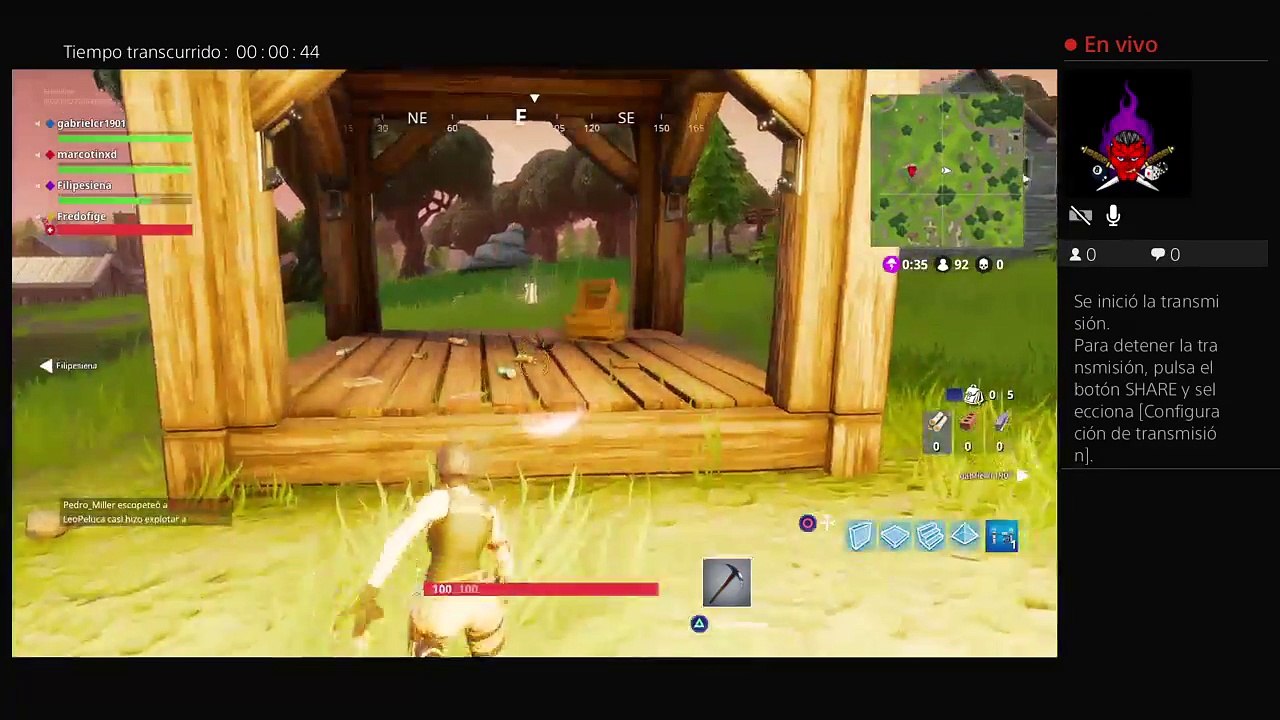 Transmisión de PS4 en vivo de Fredofige