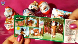 Muchos huevos kinder sorpresa con regalos sorpresa de navidad juguetes para niños y niñas