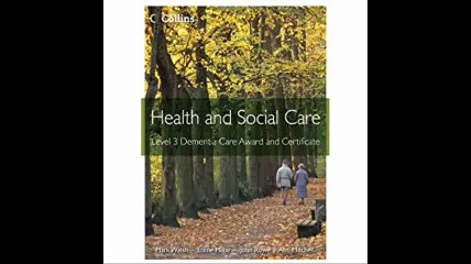 Health and Social Care Awards Level 3 Dementia Care Award and Certificate
