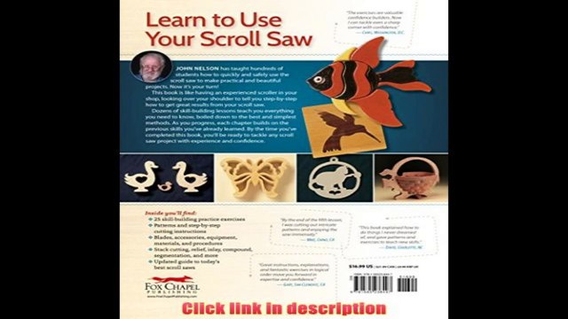 Read Scroll Saw Workbook: Learn to Master Your Scroll Saw in 25 Skill-Building Chapters Online Book