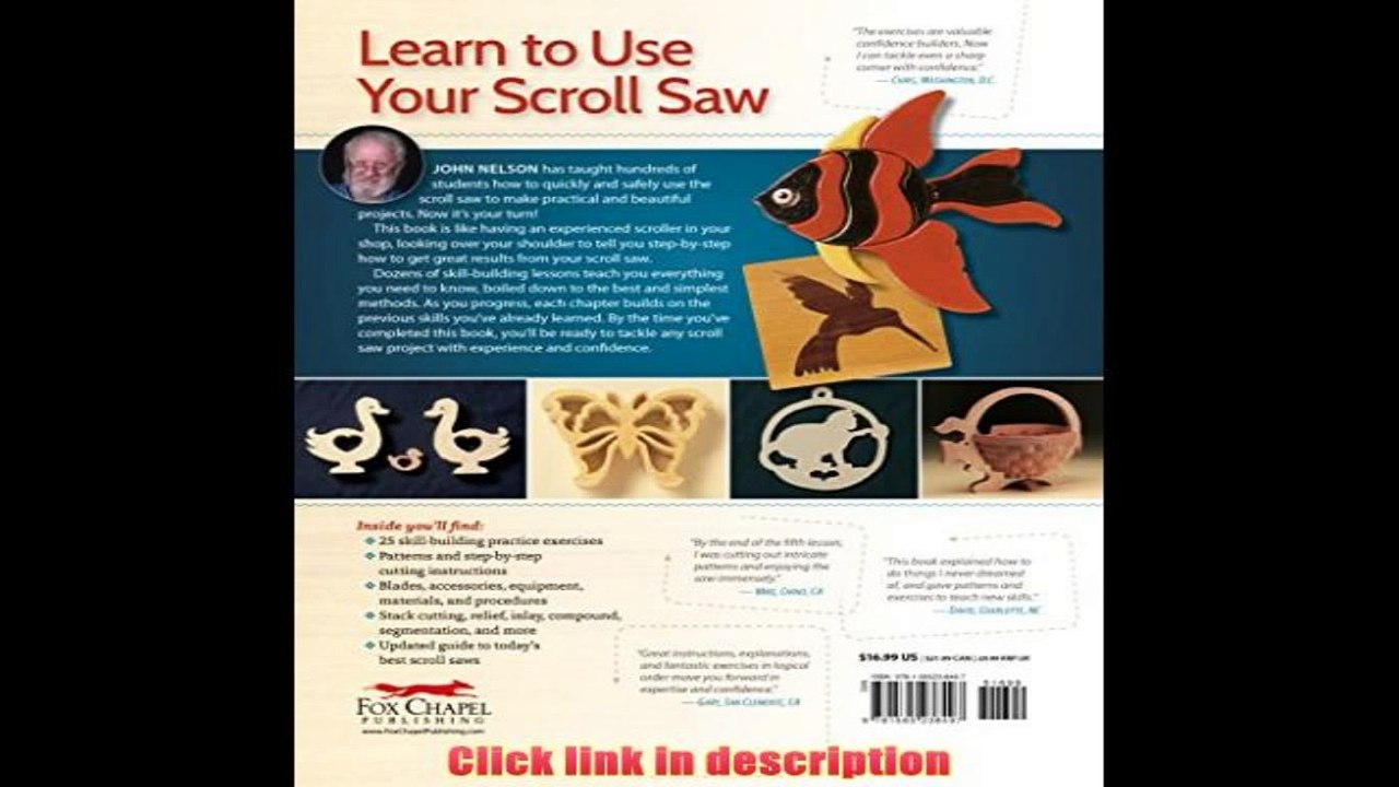 Read Scroll Saw Workbook: Learn to Master Your Scroll Saw in 25 Skill-Building Chapters Online Book