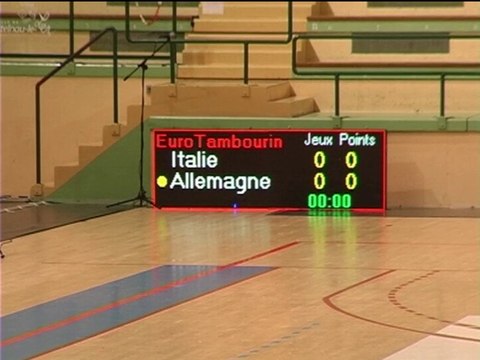 ITALY - GERMANY (women) 2nd European National Indoor-Montpellier (F) 2015