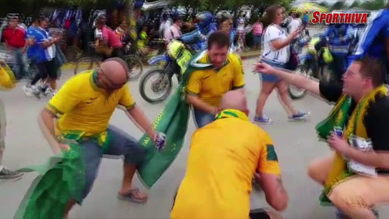 Celebración de los australianos en SPS
