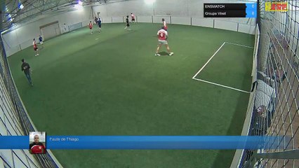 Faute de Thiago - ENSMATCH Vs Groupe Vinet - 09/11/17 19:00 - LIGUE 4 - Poitiers Game Parc