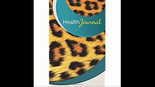 Health Journal 50 Pages, 5.5' x 8.5' Cheetah