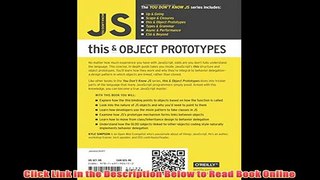 Read Online You Don't Know JS: this & Object Prototypes Ebook