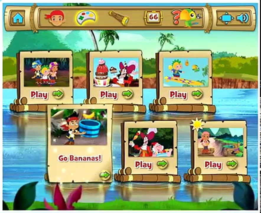 Jake and the Never Land Pirates 6 ONLINE GAMES | Jake and the Pirates Game for kids