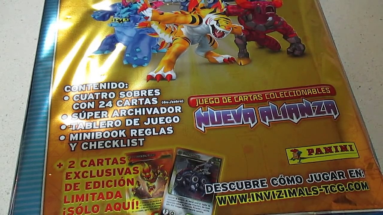 [Invizimals #1] Apertura MegaPack