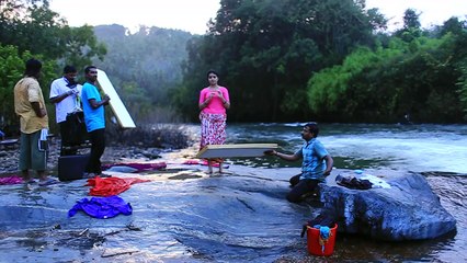 ACTRESS LINDA KUMAR ACCIDENTED DURING FILM SHOOTING "KUNJIRAMANTE KUPPAYAM"