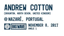 Andrew Cotton at Nazaré  - 2018 Wipeout of the Year Award Entry - WSL Big Wave Awards