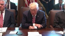 President Donald Trump just held the weirdest bizarre as Cabinet turns praising him Full Video