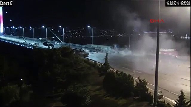 Boğaziçi Köprüsü'nde dehşet görüntüler