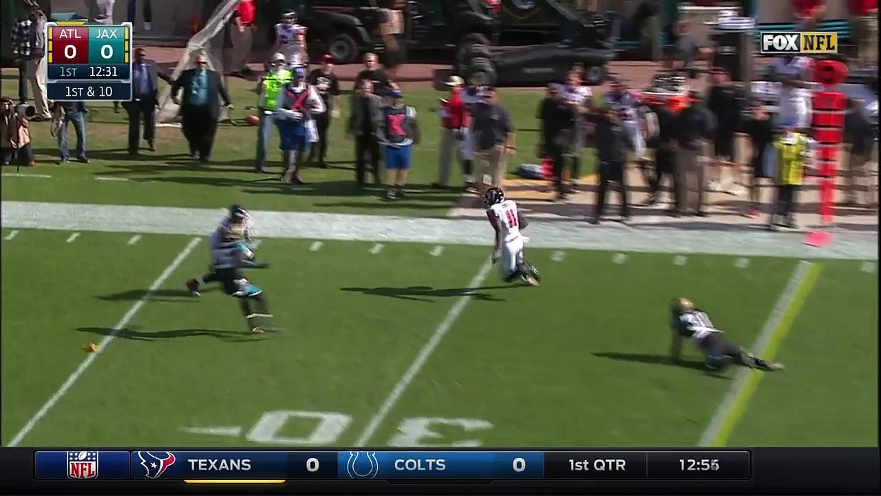 2015 - Falcons Matt Ryan hits Julio Jones for 23 yards
