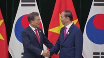 한-베트남 정상회담...