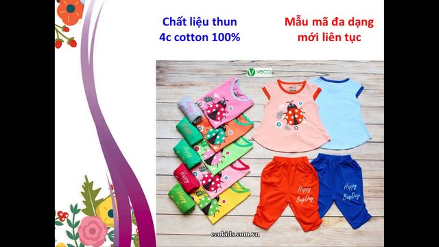 QUẦN ÁO TRẺ EM XUẤT KHẨU GIÁ SỈ - BỘ SƯU TẬP NHỮNG BÉ BỌ XINH XẮN CHO BÉ YÊU