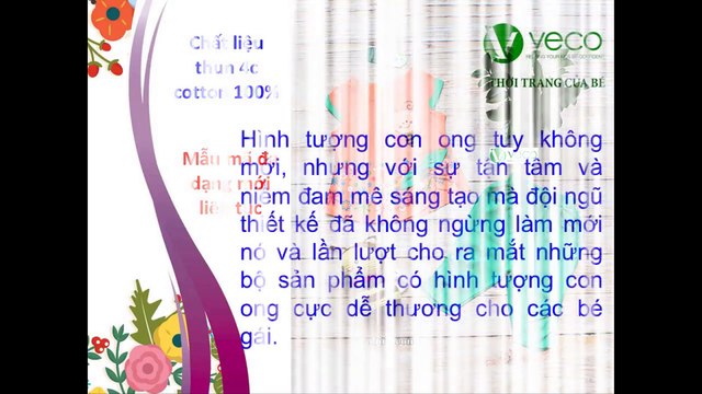 QUẦN ÁO TRẺ EM XUẤT KHẨU GIÁ SỈ - BỘ SƯU TẬP NHỮNG BÉ ONG XINH XẮN CHO BÉ YÊU