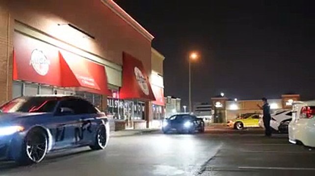 Ces jeunes riches refusés dans un restaurant repartent en supercars lamborgnini, BMW, Aston martin, and Dodge Challenger