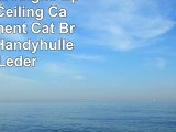 Head Case Designs Epic Battle Ceiling Cat Vs Basement Cat Brieftasche Handyhülle aus Leder