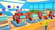 Car School #4  Fire truck cartoon. Car cartoons with fire trucks for kids. Cartoons for toddlers-XvJ2yKEtni4