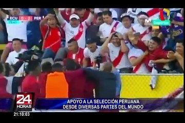 Celebridades apoyaron al Perú antes de su encuentro con Nueva Zelanda