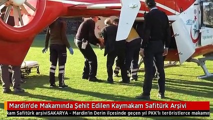 Mardin'de Makamında Şehit Edilen Kaymakam Safitürk Arşivi