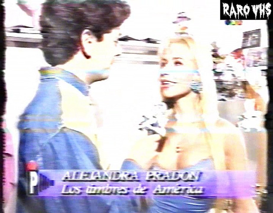 Alejandra Pradón en El Periscopio 1995