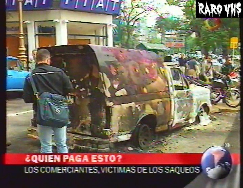 Saqueos y destrozos luego del 20 de diciembre de 2001 Argentina