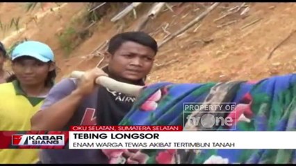Enam Warga Tewas Akibat Tebing Longsor
