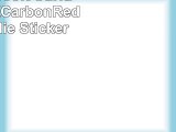 Skin Microsoft Surface Pro 4 FXCarbonRed Designfolie Sticker