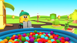 New cartoon! Lifty's shop baby cartoon. Learn fruits names with Lifty the forklift. Learning video.-SnvOSrskjaE