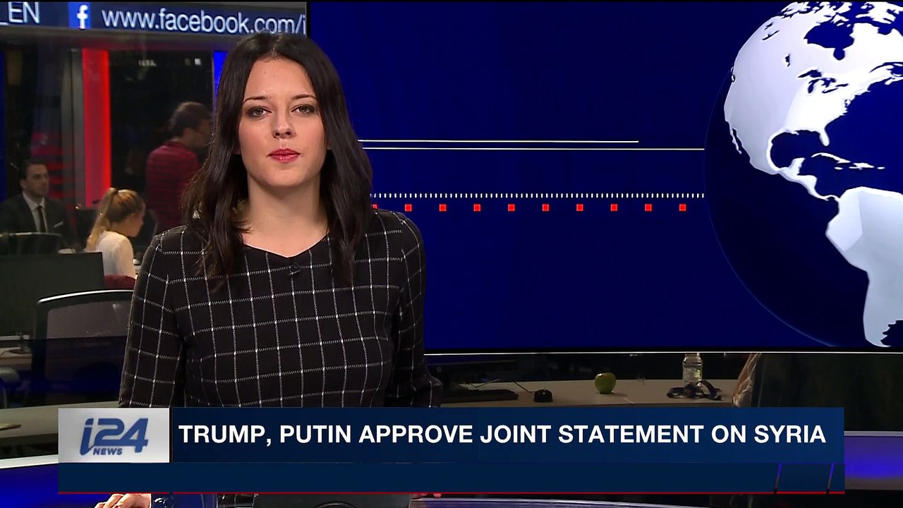 i24NEWS DESK | Trump, Putin approve joint statement on Syria | Saturday, November 11th 2017
