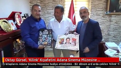 Oktay Gürsel, 'Kilink' Kıyafetini Adana Sinema Müzesine Bağışladı