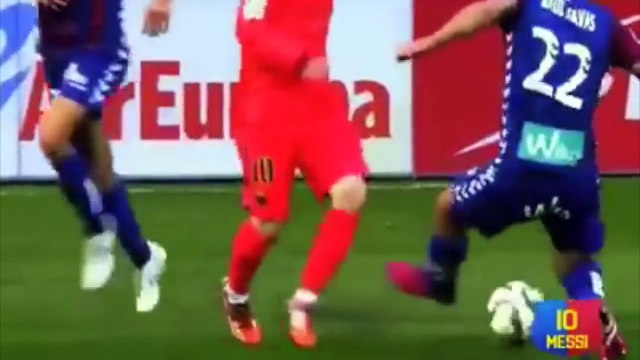 Les 50 plus beaux petits ponts de Lionel Messi