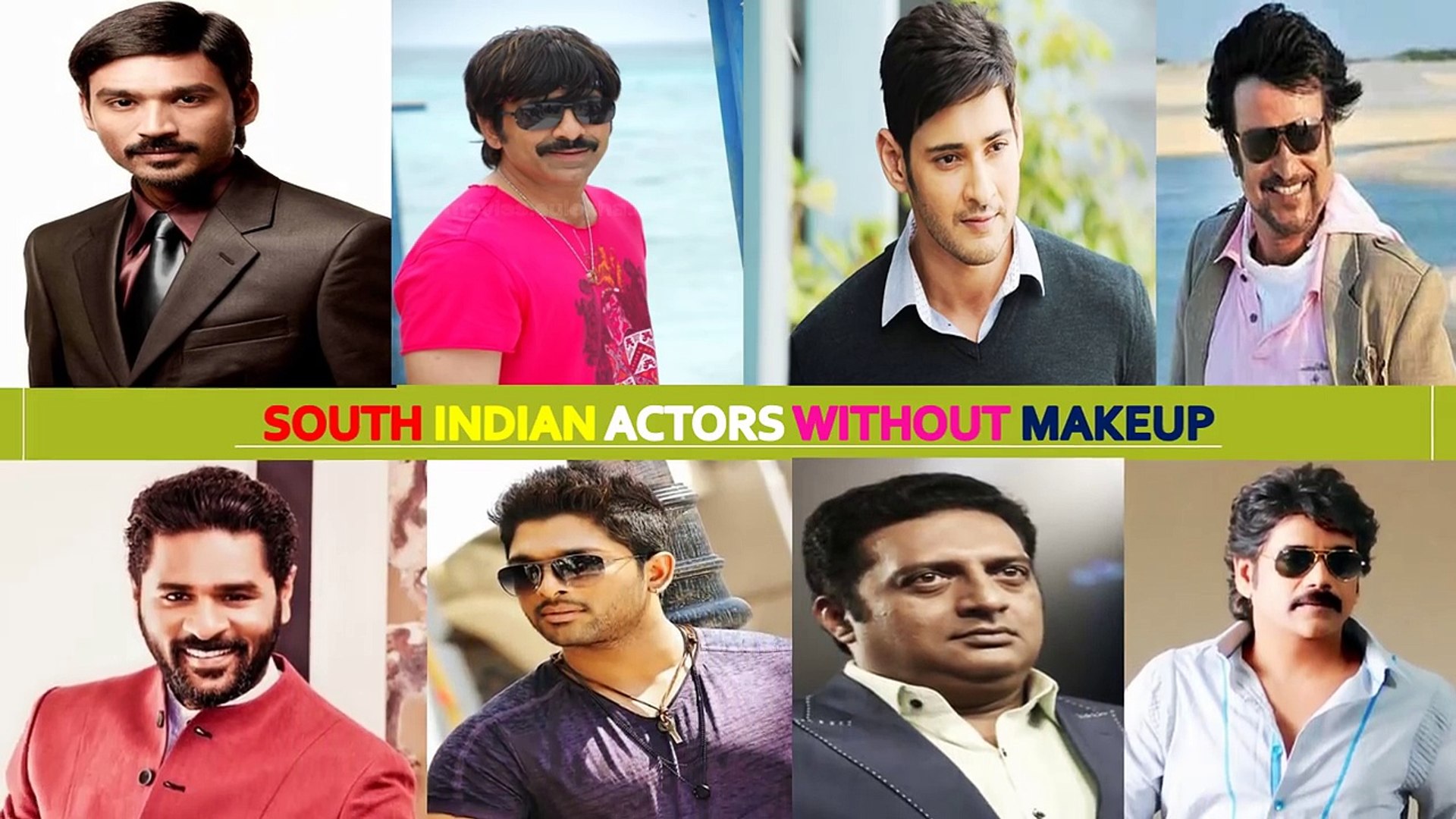 top 8 south indian actors without makeup unbelievable