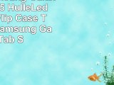 ISAKEN Samsung Galaxy Tab S 105 HülleLedertasche Flip Case Tasche für Samsung Galaxy Tab