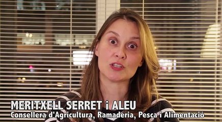La consellera Meritxell Serret fa una crida a la participació a la manifestació de l'11-N