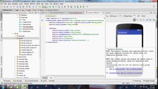Android Tutorial 15 # RecyclerView with CardView Android Studio 2.1