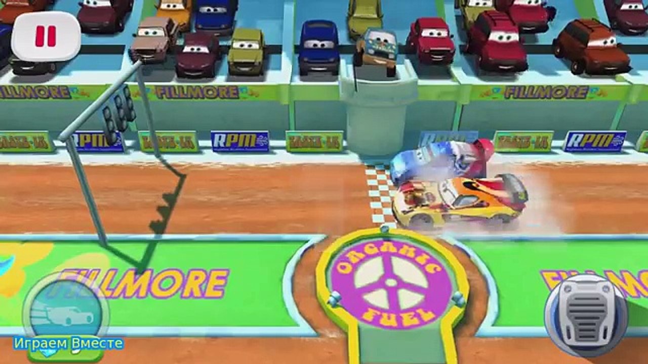 Тачки Молния Маквин Игра как Мультик про Машинки для детей Cars Fast as Lightning McQueen