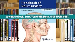 Read Handbook of Neurosurgery any format