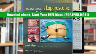 Get Ebook Trial Operative Techniques in Laparoscopic Colorectal Surgery any format