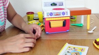 Cocinando con Cocina Play-Doh - Cooking with Play-Doh Kitchen