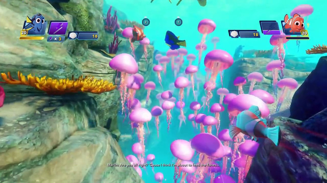 Disney Infinity 3.0 - FINDING DORY Movie Playset Part 1 Morro Bay & Open Ocean Shallows