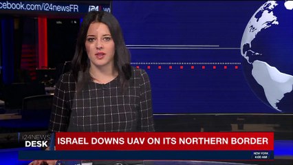 BREAKING NEWS | Israel downs UAV on its Northern border | Saturday, November 11th 2017