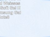 Offizielle AMC The Walking Dead Weisses Blut Logo Soft Gel Hülle für Samsung Galaxy Note8