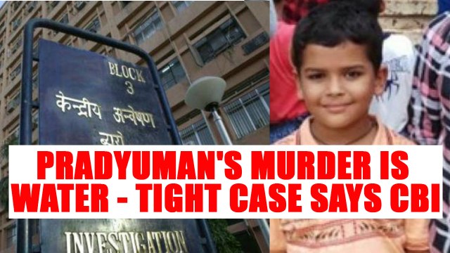 Pradyuman Murder Case : CBI trailed juvenile for a month before arrest | Onendia News